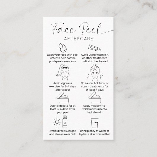 Instructies voor de behandeling van paling met che visitekaartje (Voorkant)