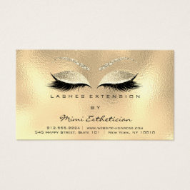 Instructies voor de nazorg - Lashes Champaigne Gol Visitekaartje