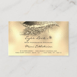 Instructies voor de nazorg Uitslag Metaal Lux Gold Visitekaartje