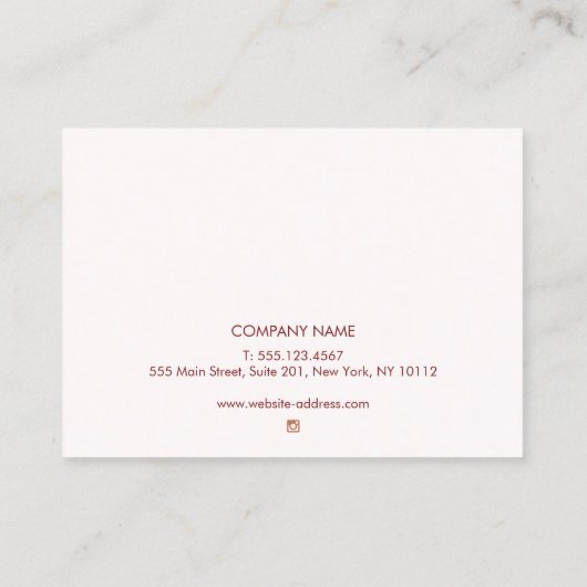 Instructies voor de nazorg van microflessen Glitte Visitekaartje (Achterkant)