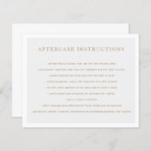 Instructies voor de nazorg voor de microblading (Voorkant / Achterkant)