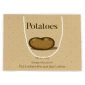 Instructies voor de opslag van Humoureus voedsel Groot Cadeauzakje (Voorkant)