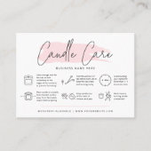 Instructies voor de veiligheid van kaartjes Femini (Voorkant)