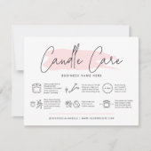 Instructies voor de veiligheid van kaartjes Femini Bedankkaart (Voorkant)