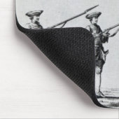 Instructies voor een Bayonet Drill Muismat (Hoek)