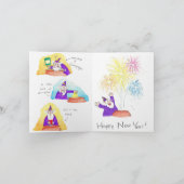 Instructies voor een Happy Nieuwjaar Feestdagen Kaart (Binnen)