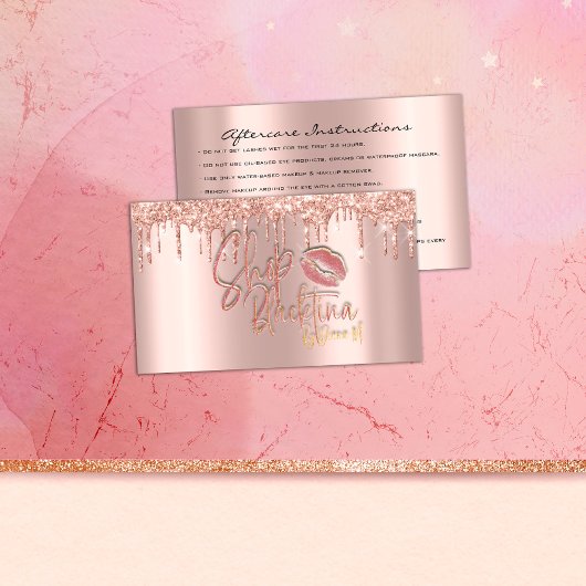 Instructies voor gebruik na het Roos Uitslag Logo Visitekaartje