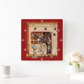 INSTRUCTIES VOOR GEBRUIK VIERKANTE KLOK (Huis)