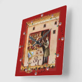 INSTRUCTIES VOOR GEBRUIK VIERKANTE KLOK (Hoek)