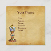 INSTRUCTIES VOOR GEBRUIK VIERKANTE VISITEKAARTJE (Voorkant)