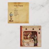 INSTRUCTIES VOOR GEBRUIK VIERKANTE VISITEKAARTJE (Voorkant / Achterkant)