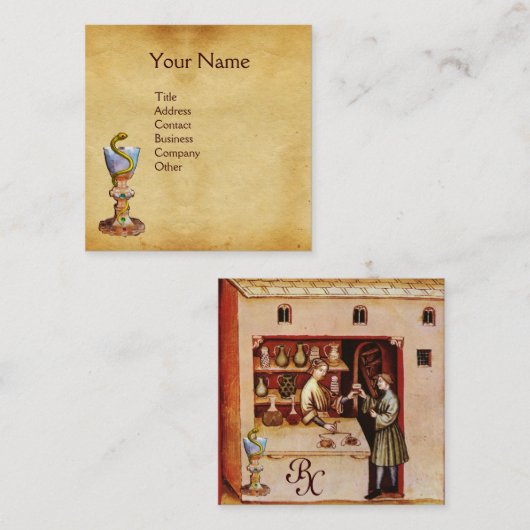 INSTRUCTIES VOOR GEBRUIK VIERKANTE VISITEKAARTJE (Voorkant / Achterkant)