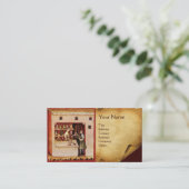 INSTRUCTIES VOOR GEBRUIK VISITEKAARTJE (Staand voorkant)