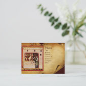 INSTRUCTIES VOOR GEBRUIK VISITEKAARTJE (Staand voorkant)