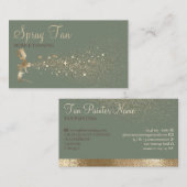 Instructies voor groene nazorg Spuitlooiing Visitekaartje (Voorkant / Achterkant)