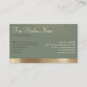 Instructies voor groene nazorg Spuitlooiing Visitekaartje (Achterkant)