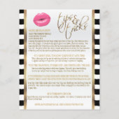 Instructies voor het opzuigen van warme roze hibis flyer (Achterkant)