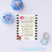 Instructies voor het opzuigen van warme roze hibis flyer (Enkel)