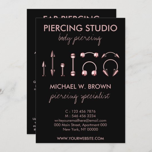 Instructies voor het uitboren van ambulante zorg bedankkaart (Voorkant / Achterkant)