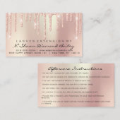 Instructies voor het uitschuiven van de as Verleng Visitekaartje (Voorkant / Achterkant)