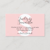 Instructies voor Jewelry Aftercare Visitekaartje (Voorkant)