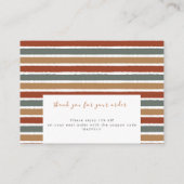 Instructies voor juwelen | ABSTRACT | Deegwaren Visitekaartje (Achterkant)