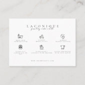 Instructies voor juwelen | Verzorging | Doodle Visitekaartje (Voorkant)