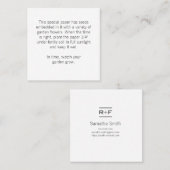 Instructies voor Label cadeau (Voorkant / Achterkant)