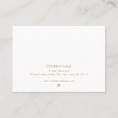 Instructies voor microflessen nazorg Roze Visitekaartje (Achterkant)