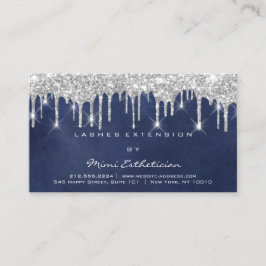 Instructies voor nabehandeling Lash Blue Navy Grey Visitekaartje