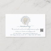 Instructies voor nabehandeling Lash White Logo QR Visitekaartje (Voorkant)