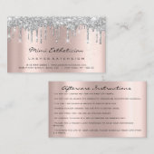 Instructies voor nabehandeling Roos Vonk ConfettGr Visitekaartje (Voorkant / Achterkant)