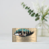 Instructies voor nazorg Eyelash Extension Lux Visitekaartje (Staand voorkant)