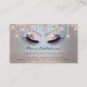 Instructies voor nazorg Lash Roos Eyes Roky Blue Visitekaartje (Voorkant)