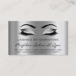 Instructies voor nazorg Lashes Extension Silve Gre Visitekaartje