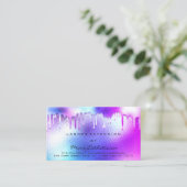 Instructies voor nazorg Lashes Pink Drip Royal Visitekaartje (Staand voorkant)