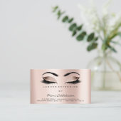 Instructies voor nazorg - Lashes Roos Gold Visitekaartje (Staand voorkant)