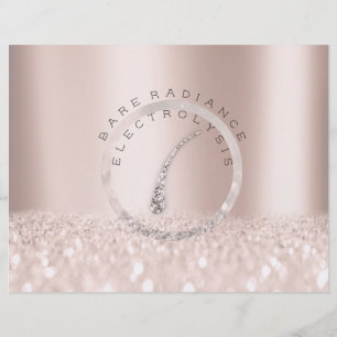 Instructies voor nazorg Rose Electrolysis Logo Gri Flyer