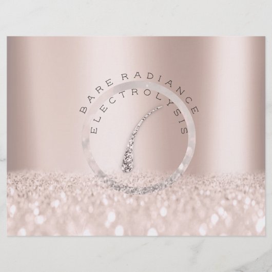 Instructies voor nazorg Rose Electrolysis Logo Gri Flyer (Voorkant)