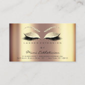 Instructies voor nazorg Uitgebreide Sepia Gold Visitekaartje (Voorkant)
