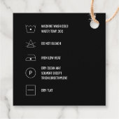 Instructies voor reinigen Product Let op Label Kaa (Achterkant)