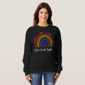 Instructional Assistant Boho Rainbow Graduation Ap Trui (Voorkant volledig)