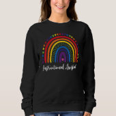 Instructional Assistant Boho Rainbow Graduation Ap Trui (Voorkant)