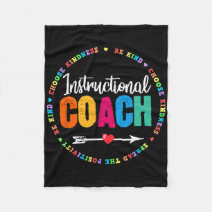 Instructional Coach Crew Byck naar school matching Fleece Deken
