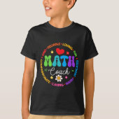 Instructional Math Coach Crew Back To School Match T-shirt (Voorkant)