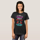Instructionele assistent-docent Schoolonderwijs T-shirt (Voorkant volledig)