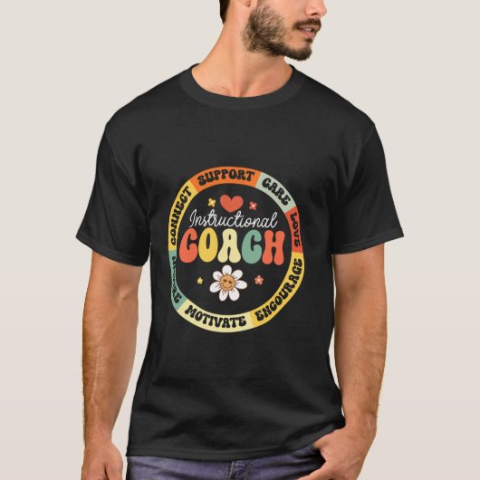 Instructionele Coach School Cute Academic Speciali T-shirt (Voorkant)