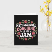 Instructionele coaching is mijn JAM Teacher Coach  Kaart (Gele Bloem)