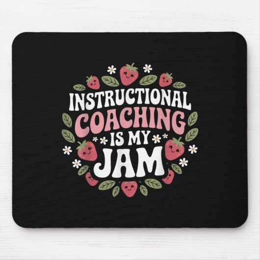Instructionele coaching is mijn JAM Teacher Coach  Muismat (Voorkant)