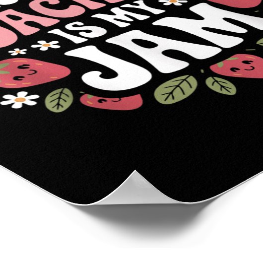 Instructionele coaching is mijn JAM Teacher Coach  Poster (Hoek)